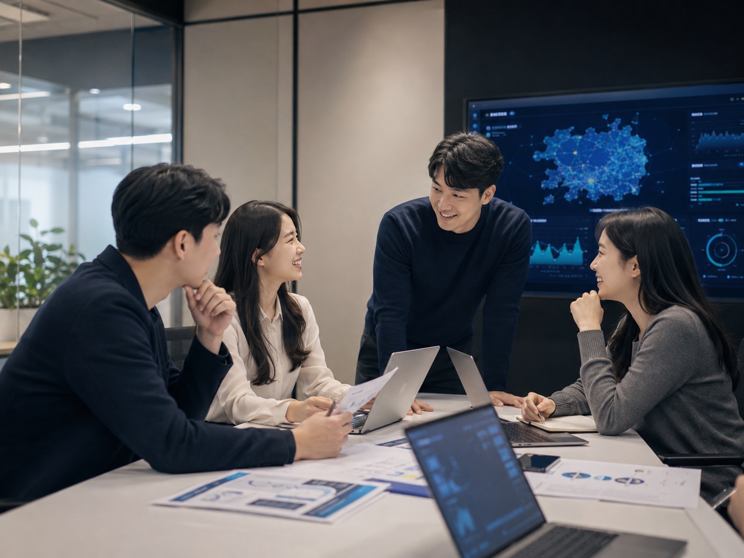 AI 기술을 연구하는 GSIS 팀